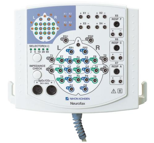 NIHON KOHDEN社 뇌파검사(EEG-1200K)